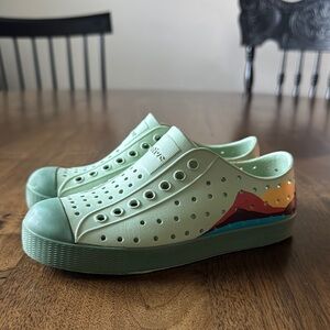 Native Kids Shoes - Mint Green